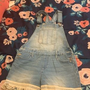 Kids overall shorts